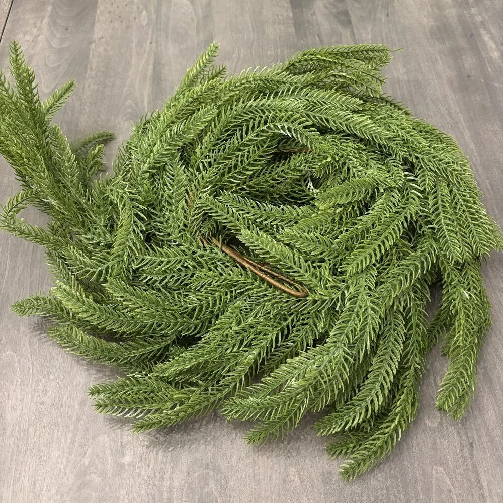 Artificial Norfolk Pine Garland (5.9Ft) NEW